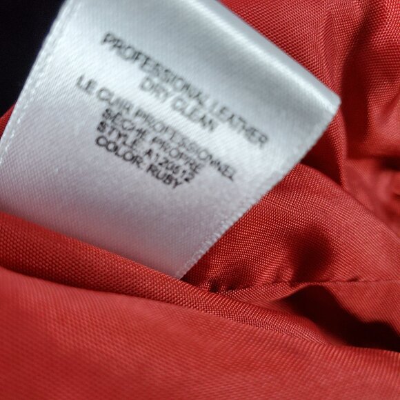 David Brooks Orange Suede Jacket | Size M - Picture 7 of 7